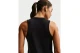 Nike One Classic Dri-FIT Γυναικεία Αμάνικη Μπλούζα Μαύρη