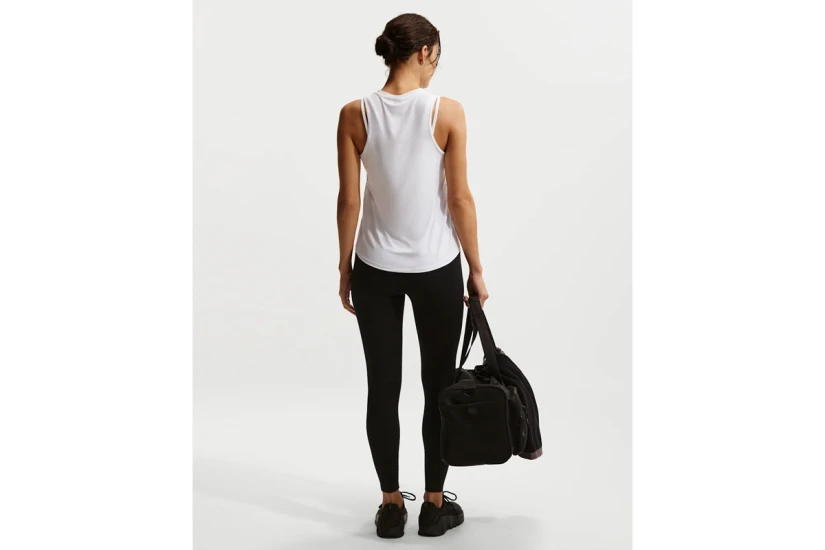 Nike One Classic Dri-FIT Γυναικεία Αμάνικη Μπλούζα Λευκή