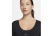Nike One Classic Dri-FIT Γυναικεία Κοντομάνικη Crop Μπλούζα Μαύρη