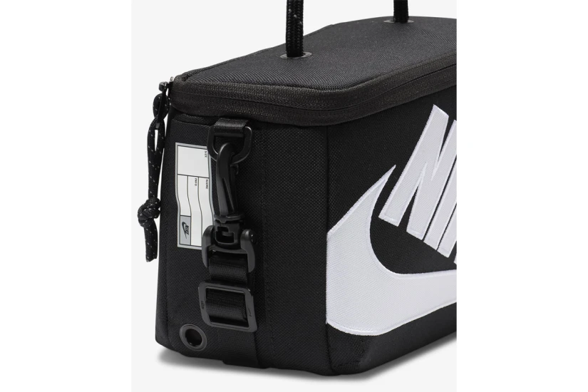 Nike Shoe Box Τσαντάκι Ώμου - Χιαστί Μαύρο, Λευκό