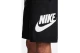 Nike Club Woven Ανδρική Αθλητική Βερμούδα Μαύρη