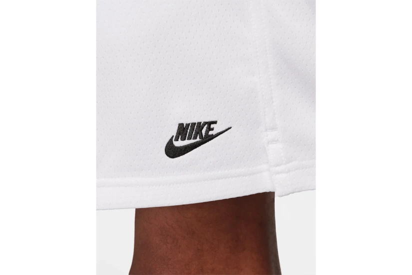 Nike Club Mesh Flow Ανδρικό Αθλητικό Σορτς Λευκό