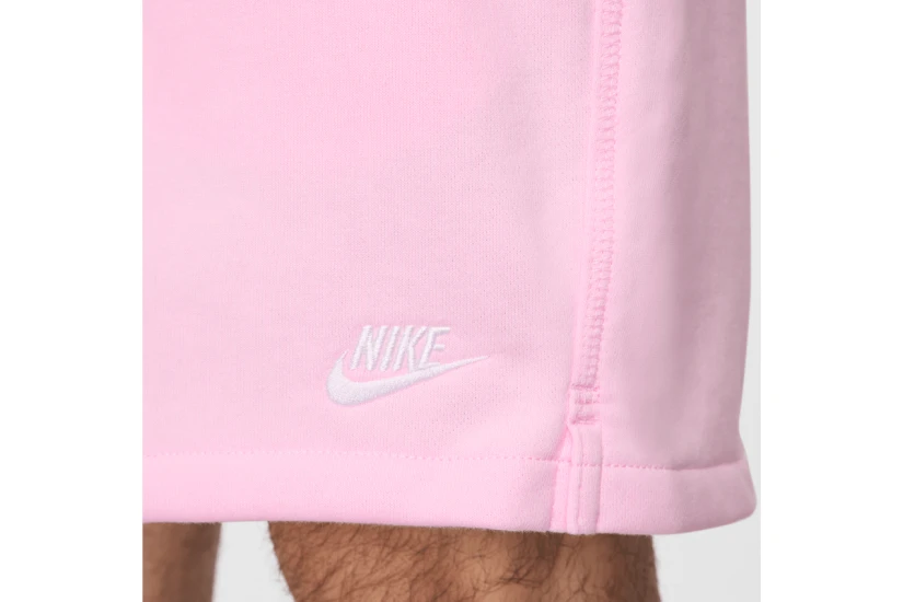 Nike Club French Terry Flow Ανδρικό Αθλητικό Σορτς Ροζ