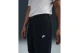 Nike Club Open-Hem Fleece Ανδρικό Παντελόνι Φόρμας Μαύρο
