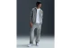 Nike Club Open-Hem Fleece Ανδρικό Παντελόνι Φόρμας Γκρι Ανοιχτό