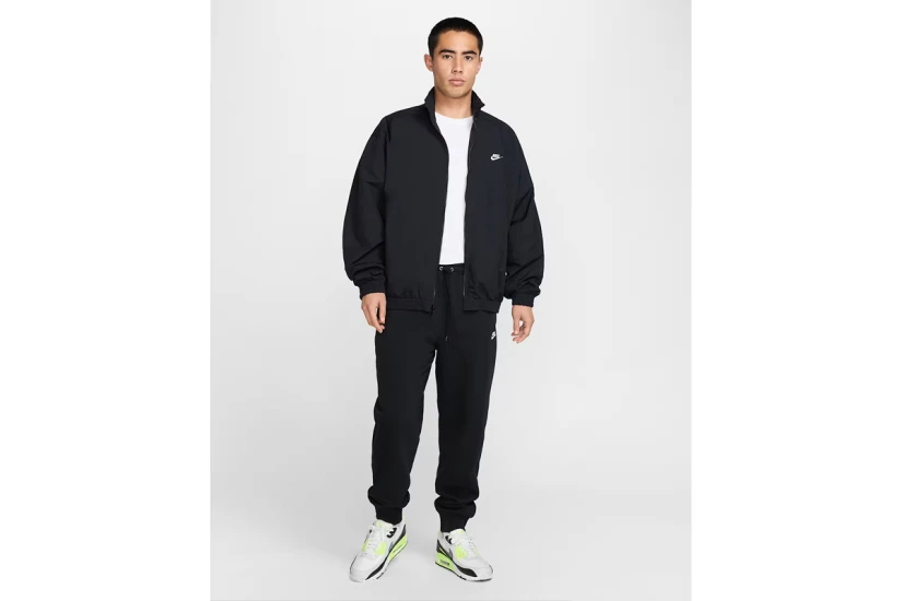 Nike Club Fleece Ανδρικό Παντελόνι Φόρμας Μαύρο