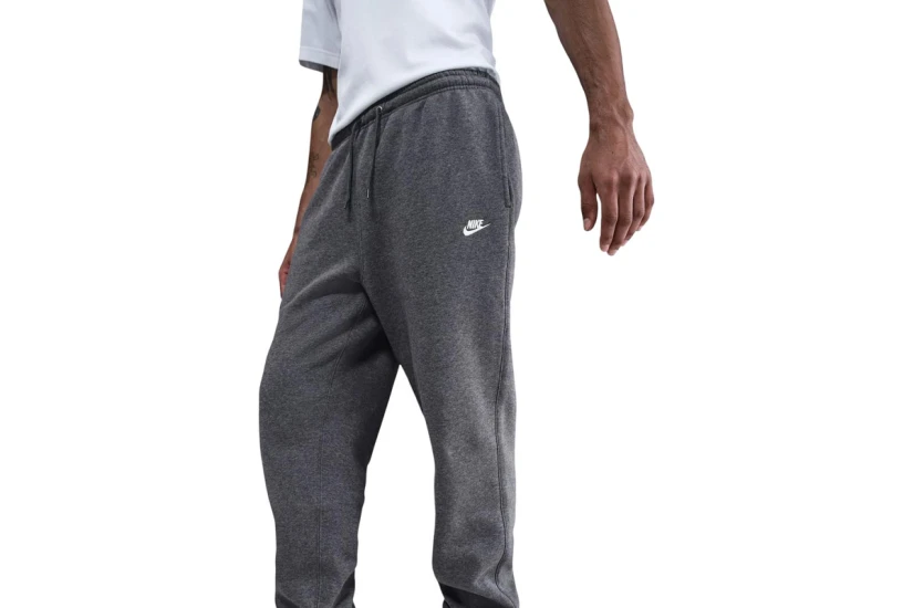 Nike Club Fleece Ανδρικό Παντελόνι Φόρμας Γκρι