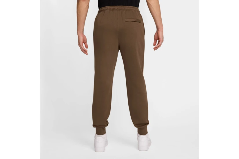 Nike Club Fleece Ανδρικό Παντελόνι Φόρμας Καφέ