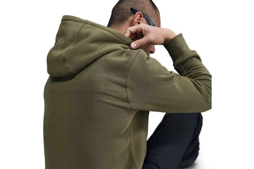 Nike Club Fleece Ανδρικό Φούτερ Με Κουκούλα Χακί