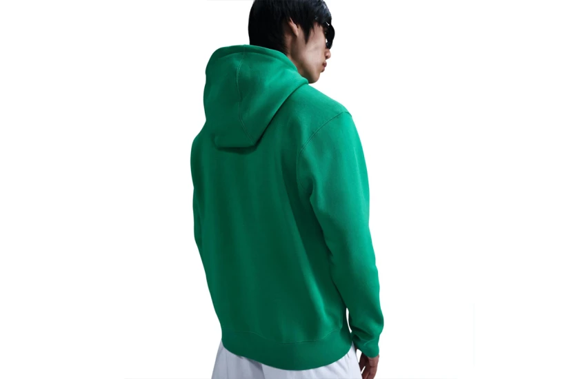 Nike Club Fleece Ανδρικό Φούτερ με Κουκούλα Πράσινο