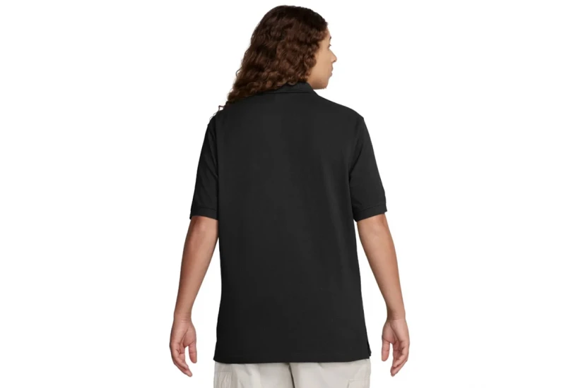 Nike Club Ανδρική Κοντομάνικη Polo Μπλούζα Μαύρη