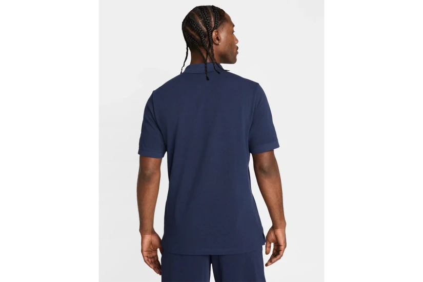 Nike Club Ανδρική Κοντομάνικη Polo Μπλούζα Μπλε Σκούρο