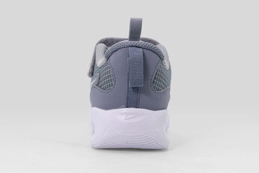 Nike Air Max Nova Βρεφικά Sneakers Γκρι, Λευκά, Ασημί