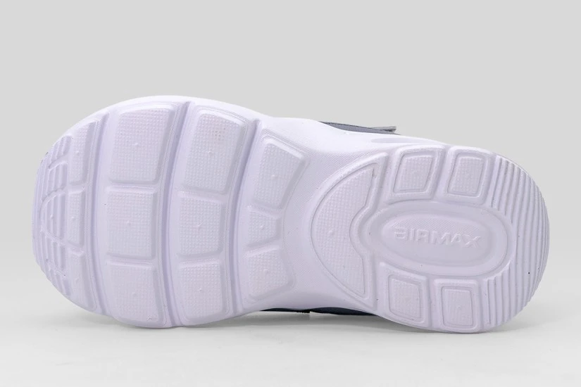 Nike Air Max Nova Βρεφικά Sneakers Γκρι, Λευκά, Ασημί