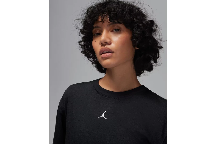 Jordan Sport Diamond Γυναικείο Κοντομάνικο T-Shirt Μαύρο