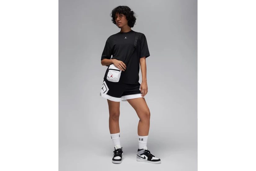 Jordan Sport Diamond Γυναικείο Κοντομάνικο T-Shirt Μαύρο