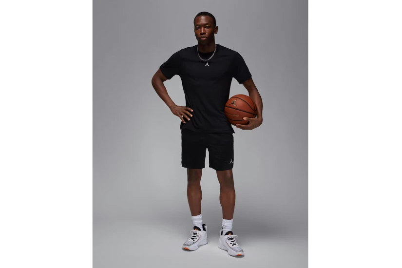 Jordan Sport Dri-FIT Mesh Ανδρική Μπασκετική Βερμούδα Μαύρη