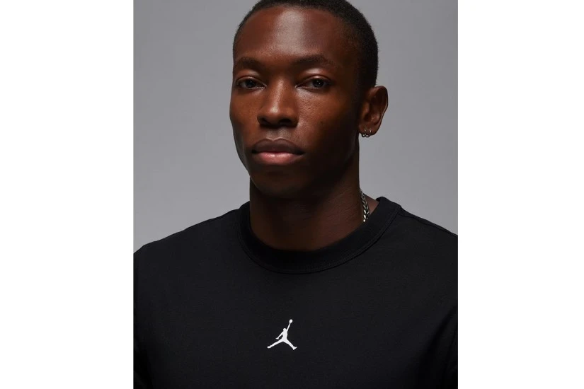 Jordan Sport Dri-FIT Ανδρικό Κοντομάνικο T-Shirt Μαύρο