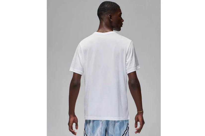 Jordan Sport Dri-FIT Ανδρικό Κοντομάνικο T-Shirt Λευκό
