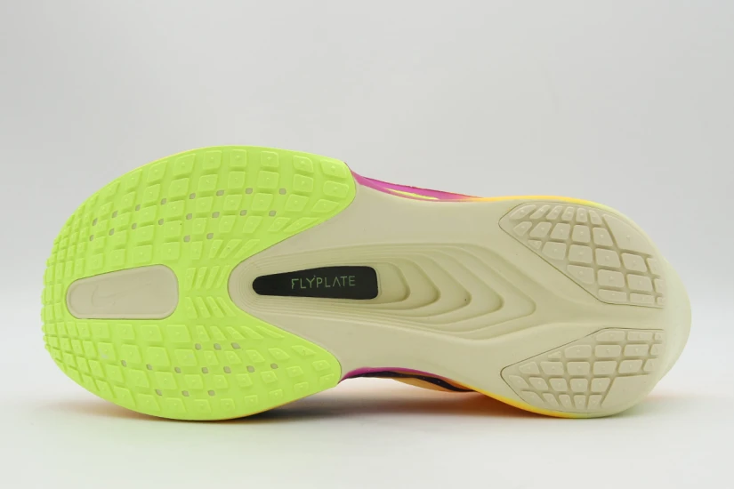 Nike Zoom Fly 6 Ανδρικά Αθλητικά Παπούτσια για Τρέξιμο Κίτρινα, Ίντιγκο, Μωβ, Φυτρί