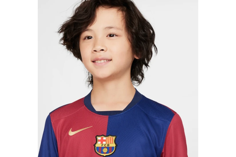 Nike F.C. Barcelona 2024-25 Stadium Home Ποδοσφαιρική Φανέλα