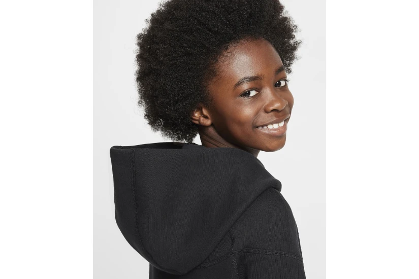 Nike Paris Saint-Germain Tech Fleece Παιδική Ζακέτα Μαύρη
