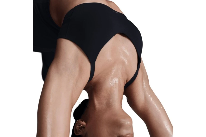 Nike Alate Minimalist Dri-FIT Γυναικείο Αθλητικό Μπουστάκι Μαύρο