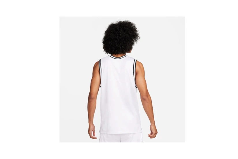 Nike DNA Dri-FIT Ανδρική Αθλητική Αμάνικη Μπλούζα Λευκή