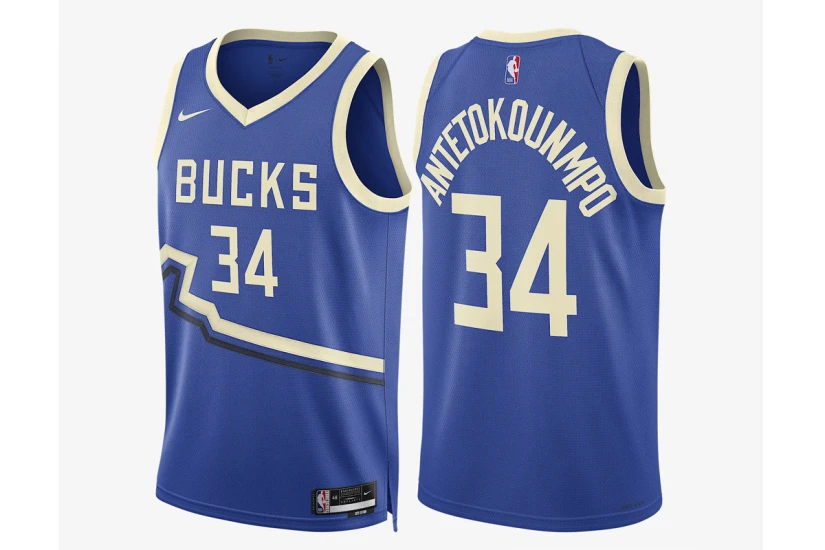 Νike Antetokounmpo Milwaukee Bucks City Edition Μπασκετική Φανέλα
