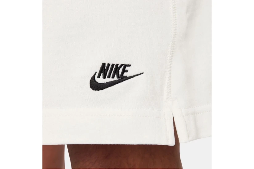 Nike Club Knit Ανδρική Αθλητική Βερμούδα Εκρού