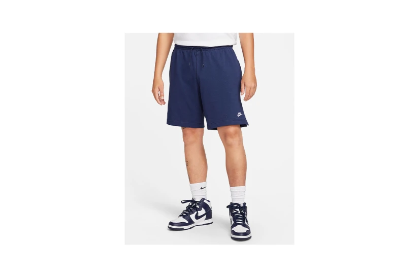 Nike Sportswear Club Knit Ανδρική Αθλητική Βερμούδα Μπλε Σκούρο