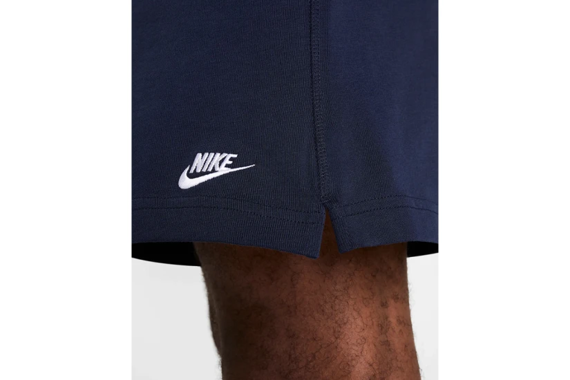 Nike Club Knit Ανδρική Αθλητική Βερμούδα Μπλε Σκούρο