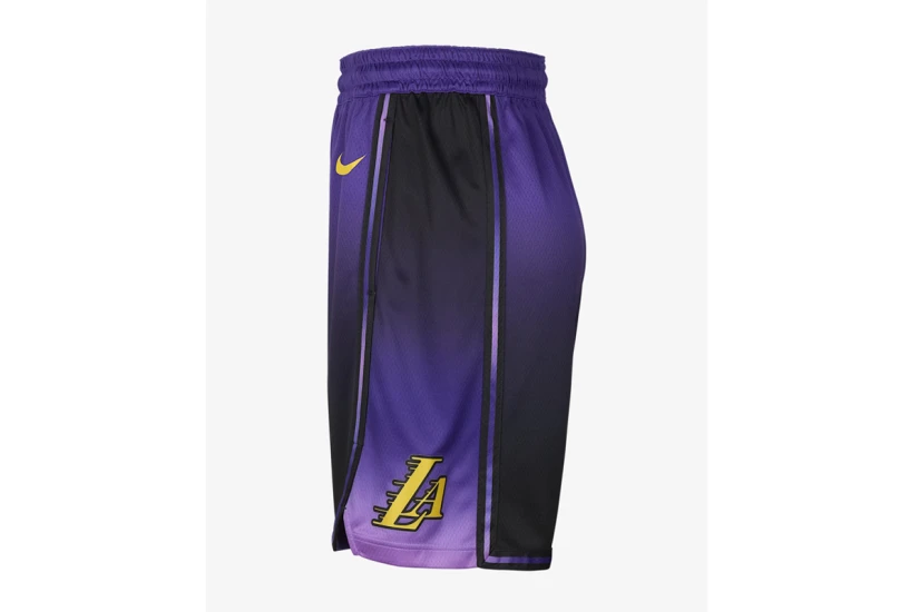 Νike NBA Los Angeles Lakers City Edition Μπασκετική Βερμούδα