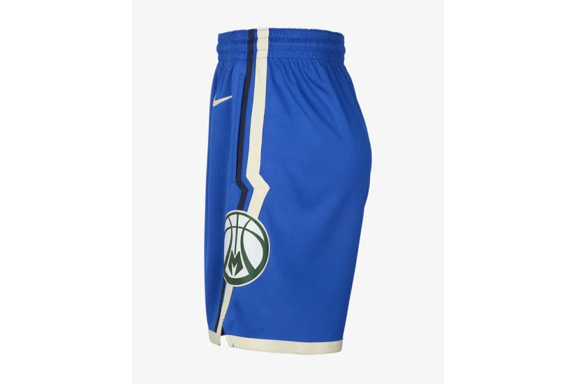 Νike NBA Milwaukee Bucks City Edition Ανδρική Μπασκετική Βερμούδα