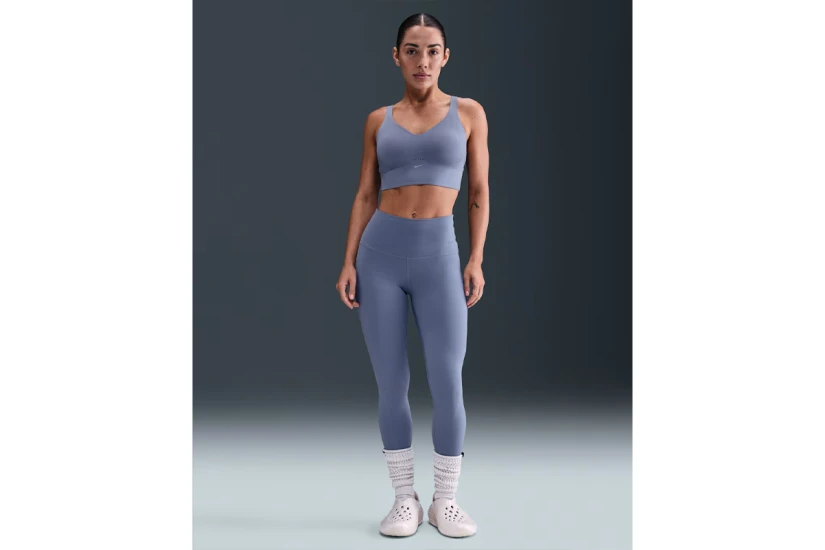 Nike Dri-FIT Alate Γυναικείο Μπουστάκι Λιλά