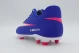 Nike Vapor 16 Club FG/MG Ανδρικά Ποδοσφαιρικά Παπούτσια με Τάπες Ρουά, Λευκά, Φούξια
