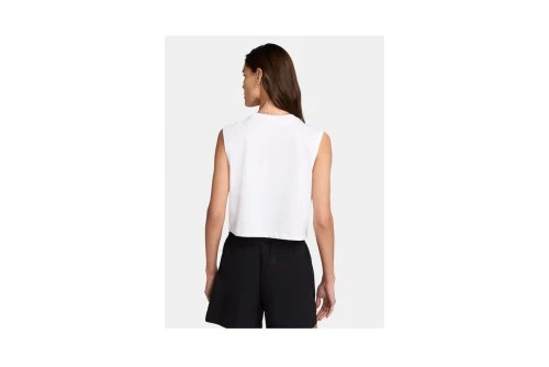 Nike Sportswear Club Crop Top Αμάνικο Γυναικείο (FV5505 100)