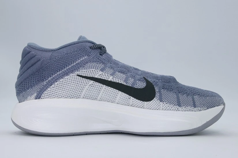 Nike G.T. Hustle 3 Ανδρικά Μπασκετικά Παπούτσια Γκρι Ανοιχτό, Λευκά