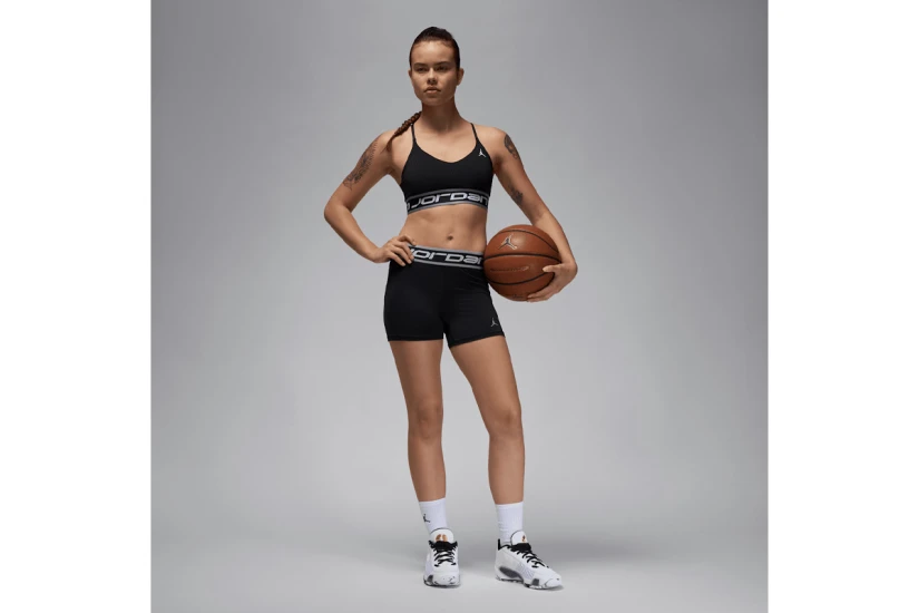 Jordan Sport Indy Γυναικείο Μπουστάκι Μαύρο
