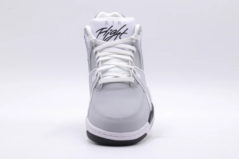 Nike Air Flight 89 Ανδρικά Sneakers Γκρι, Μαύρα, Λευκά