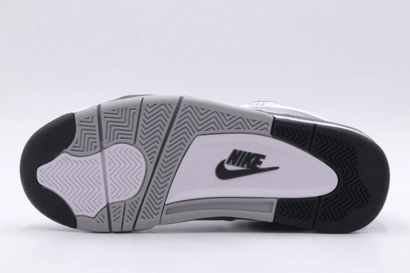 Nike Air Flight 89 Ανδρικά Sneakers Γκρι, Μαύρα, Λευκά