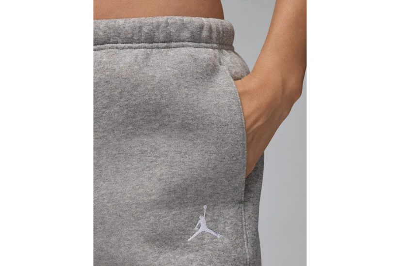 Jordan Brooklyn Fleece Γυναικείο Παντελόνι Φόρμας Γκρι