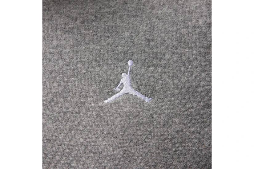 Jordan Brooklyn Fleece Ανδρικό Φούτερ με Κουκούλα Γκρι