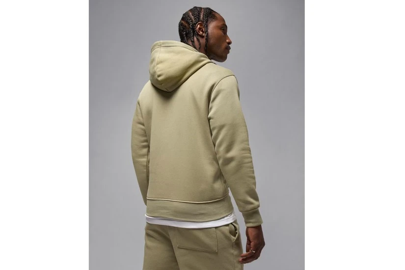 Jordan Brooklyn Fleece Ανδρικό Φούτερ με Κουκούλα Χακί