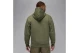 Jordan Brooklyn Fleece Ανδρικό Φούτερ με Κουκούλα Χακί