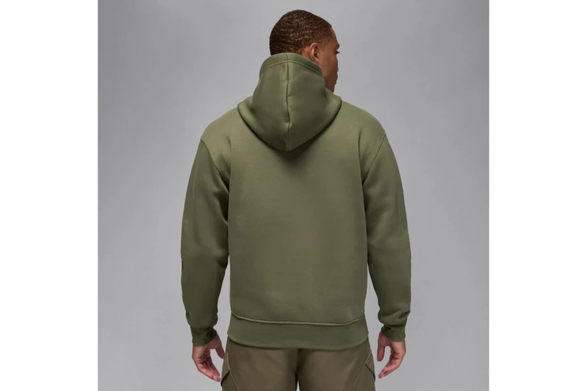 Jordan Brooklyn Fleece Ανδρικό Φούτερ με Κουκούλα Χακί