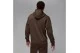 Jordan Brooklyn Fleece Ανδρικό Φούτερ με Κουκούλα Καφέ
