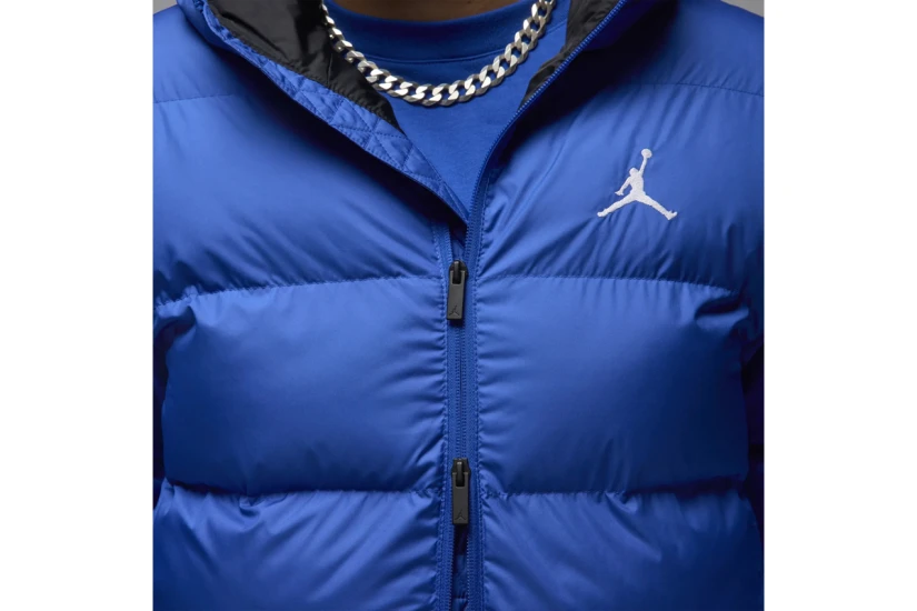 Jordan Brooklyn Ανδρικό Μπουφάν Puffer Μπλε
