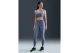 Nike Pro Sculpt High-Waisted Dri-FIT Γυναικείο Μακρύ Κολάν Μωβ