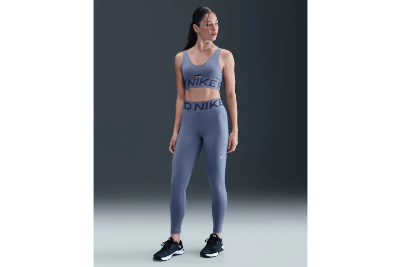 Nike Pro Sculpt High-Waisted Dri-FIT Γυναικείο Μακρύ Κολάν Μωβ